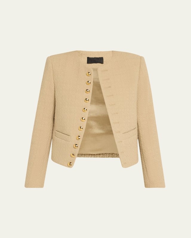 Patti Open-Front Short Jacket